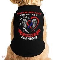 Loss Of Grandson Chd Awareness Month Heart Disease Doggie Tank thumb 0
