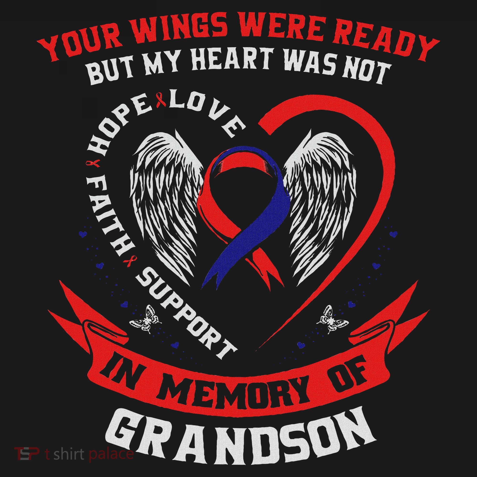 Loss Of Grandson Chd Awareness Month Heart Disease Women's Tank Top