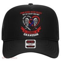 Loss Of Grandson Chd Awareness Month Heart Disease Hat thumb 0