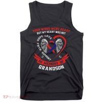 Loss Of Grandson Chd Awareness Month Heart Disease Tank Top thumb 0