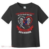 Loss Of Grandson Chd Awareness Month Heart Disease Toddler T-Shirt thumb 0