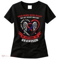 Loss Of Grandson Chd Awareness Month Heart Disease Women's T-Shirt thumb 0