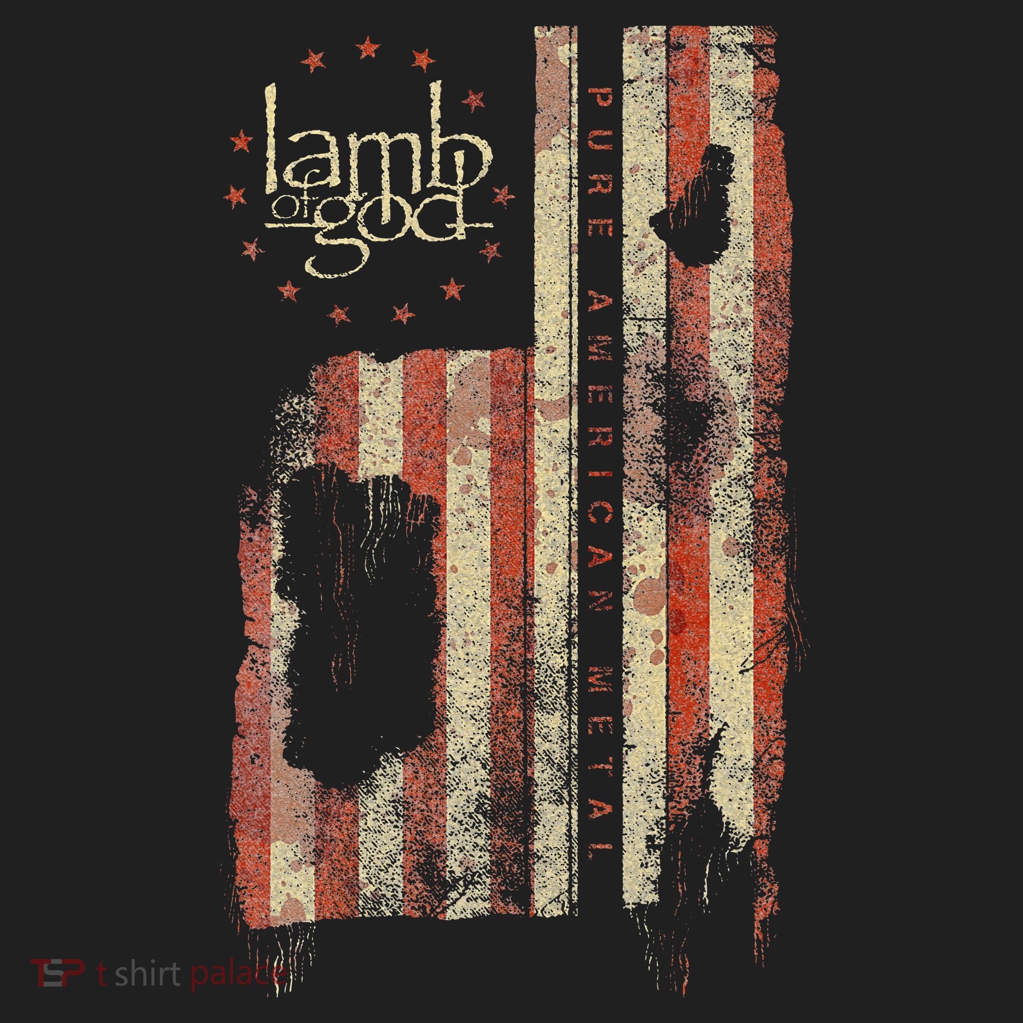 Lamb of God – Pure American Metal Flag Beanie