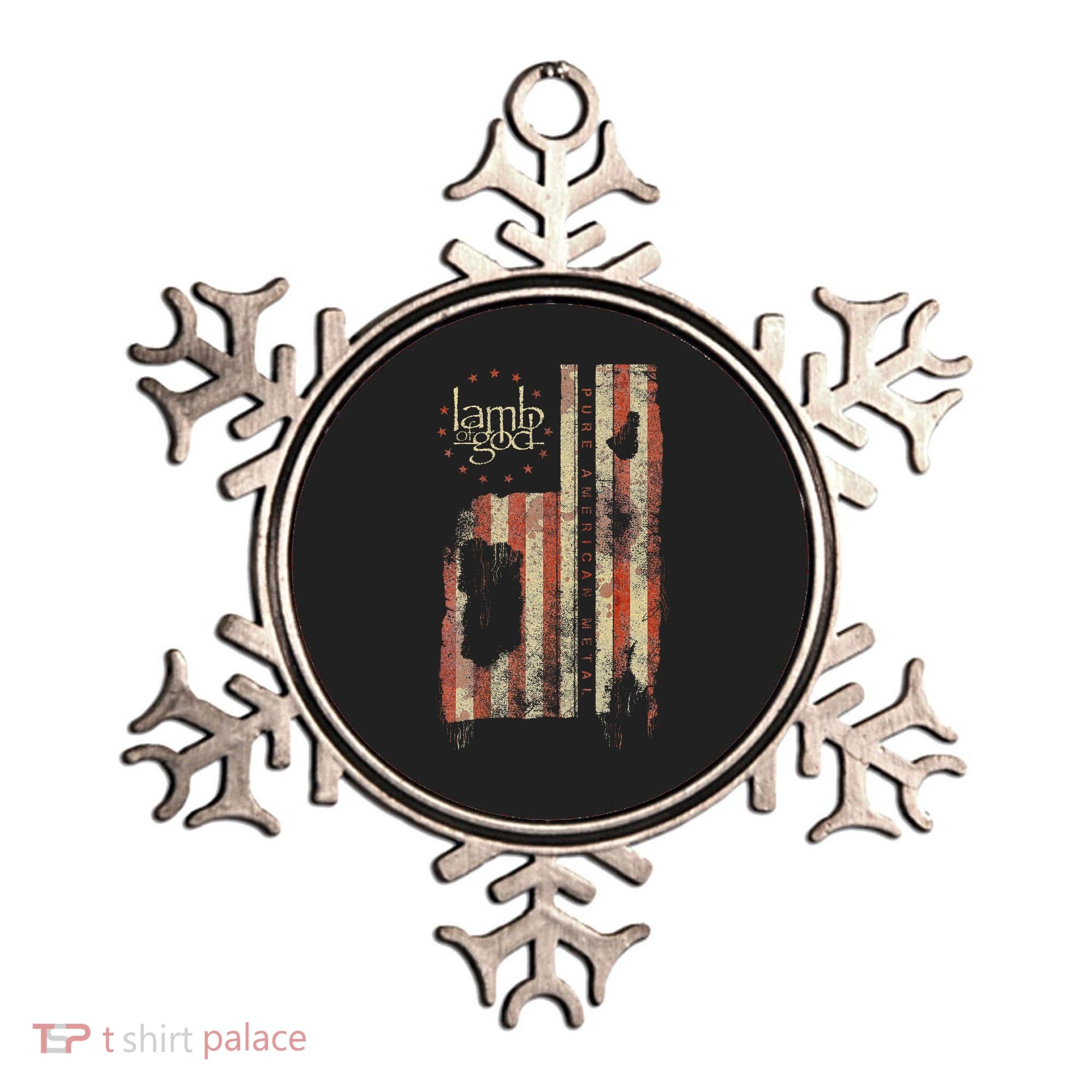 Lamb of God – Pure American Metal Flag Ornament