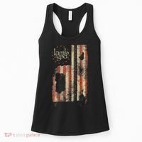 Lamb of God – Pure American Metal Flag Women's Tank Top thumb 0