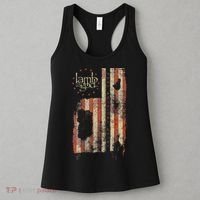Lamb of God – Pure American Metal Flag Women's Tank Top thumb 3