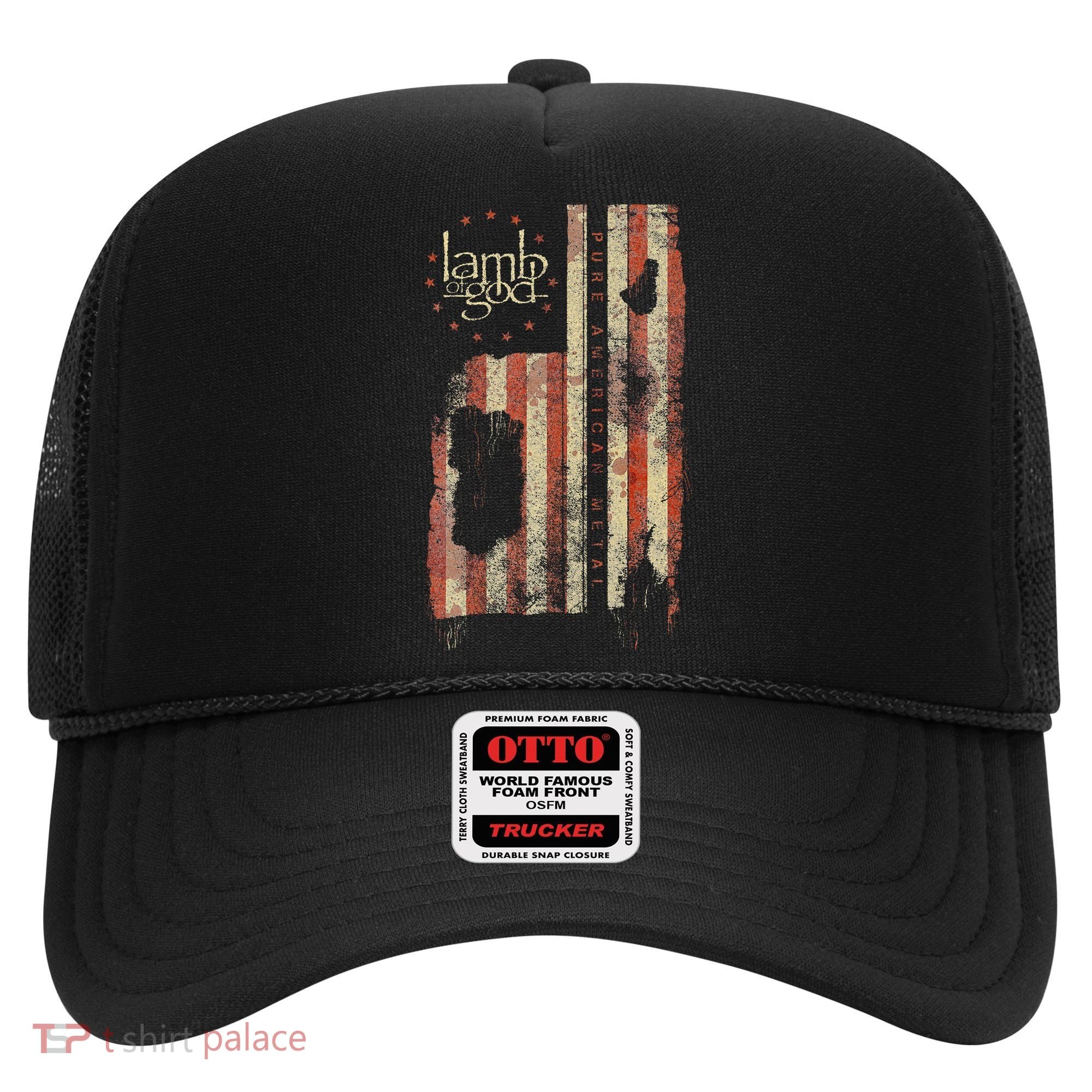 Lamb of God – Pure American Metal Flag Hat