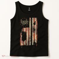 Lamb of God – Pure American Metal Flag Tank Top thumb 2