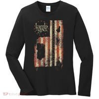 Lamb of God – Pure American Metal Flag Women's Long Sleeve Shirt thumb 0
