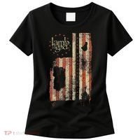 Lamb of God – Pure American Metal Flag Women's T-Shirt thumb 0