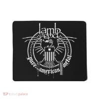 L.A.M.B Of God Skeleton Eagle Mousepad thumb 0