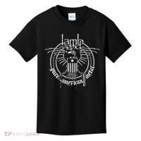 L.A.M.B Of God Skeleton Eagle Kids T-Shirt thumb 0