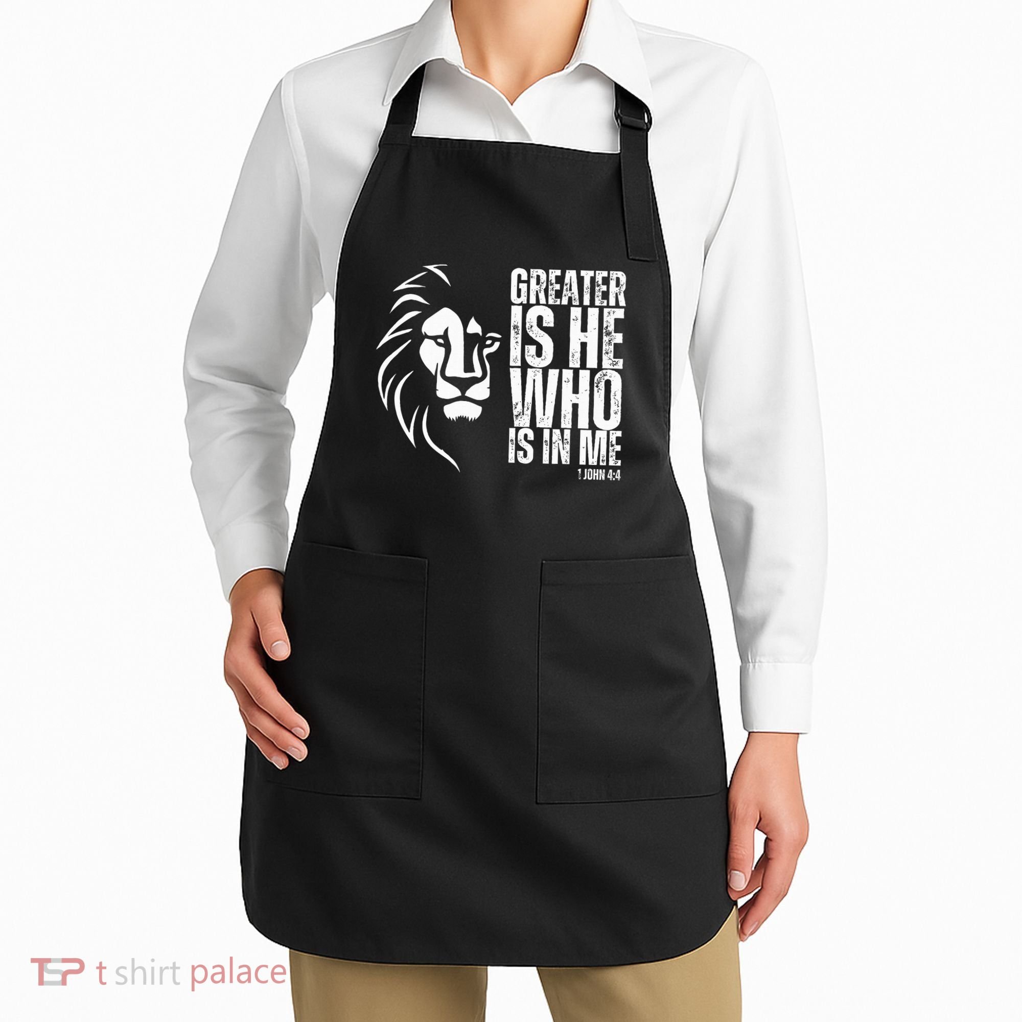 Lion Of Judah Christian Bible Verse Apron