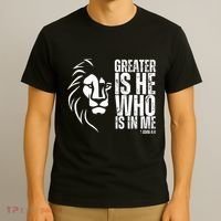 Lion Of Judah Christian Bible Verse T-Shirt thumb 3