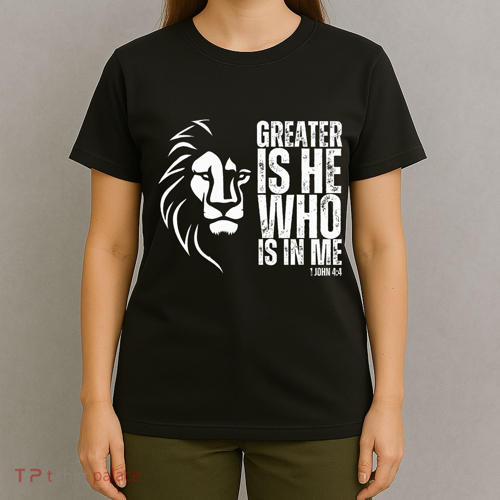 Lion Of Judah Christian Bible Verse T-Shirt