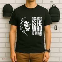Lion Of Judah Christian Bible Verse T-Shirt thumb 6