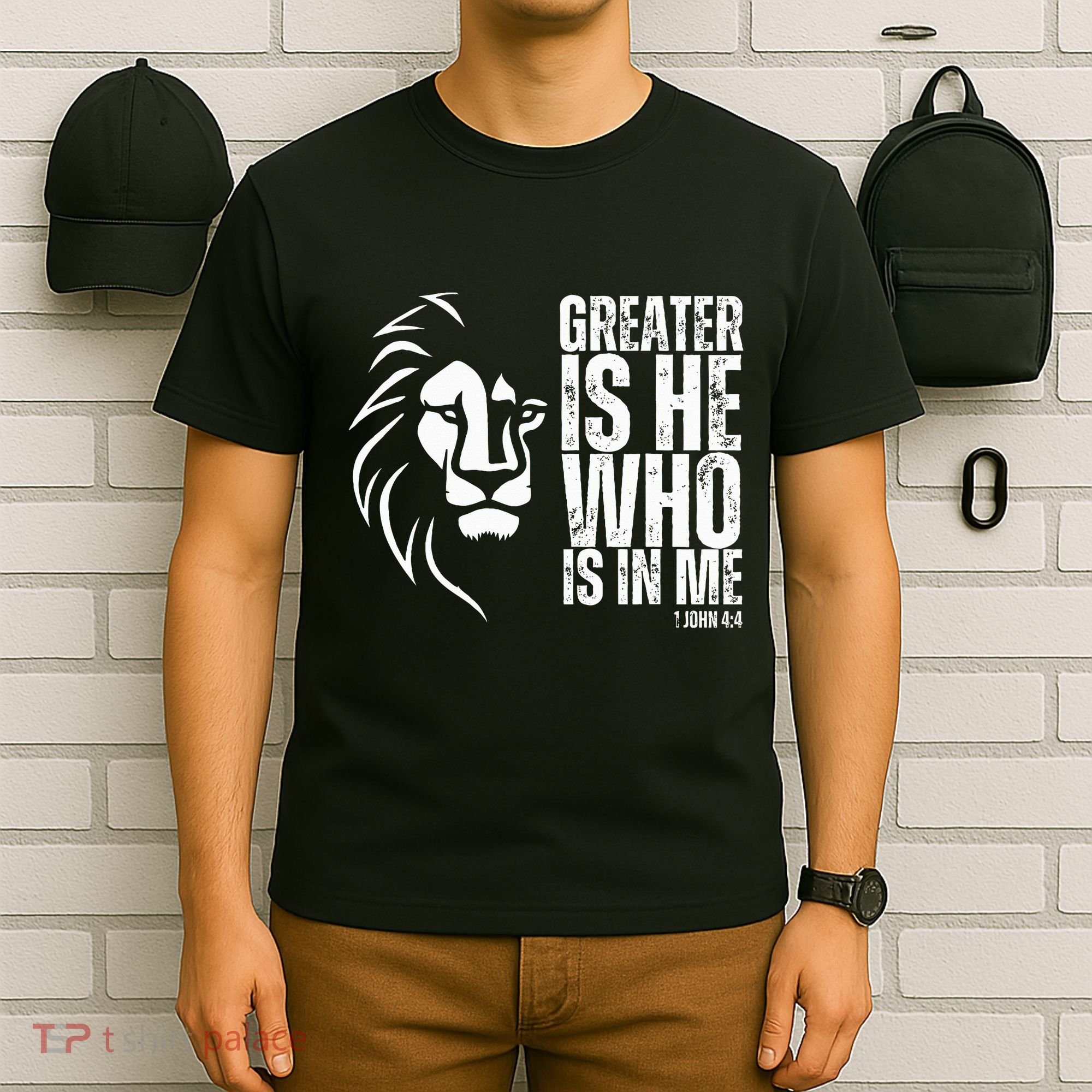 Lion Of Judah Christian Bible Verse T-Shirt