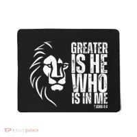 Lion Of Judah Christian Bible Verse Mousepad thumb 0