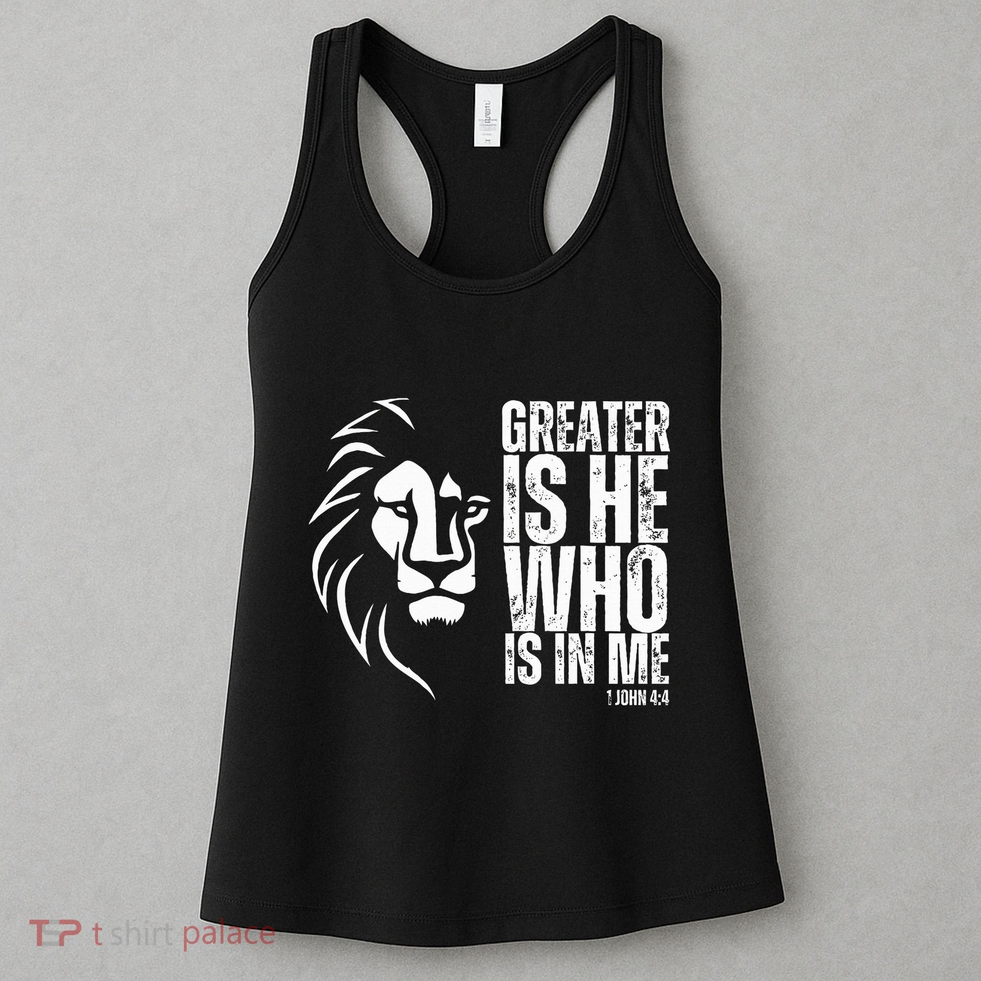 Lion Of Judah Christian Bible Verse Women's Tank Top