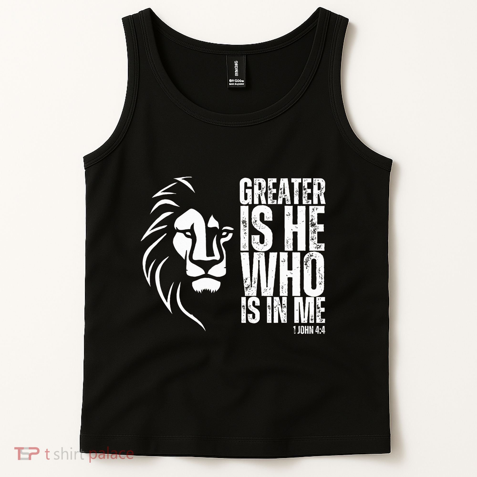 Lion Of Judah Christian Bible Verse Tank Top