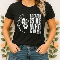 Lion Of Judah Christian Bible Verse Women's T-Shirt thumb 2
