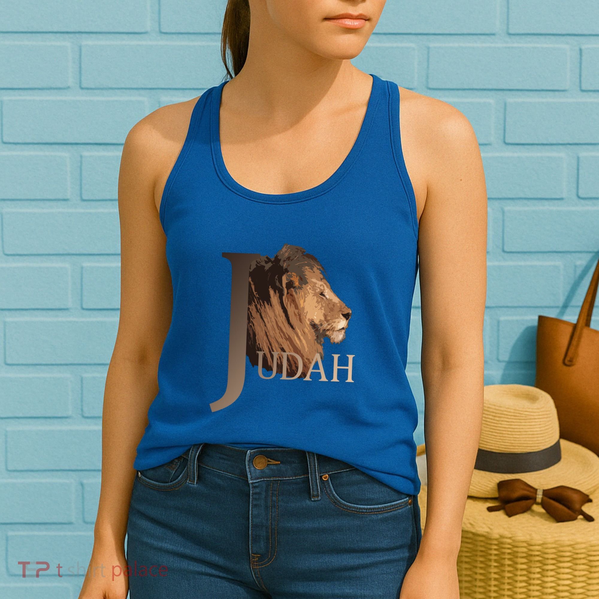 Lion Of Judah Tribe Of Judah Funny Gift Women's Tank Top