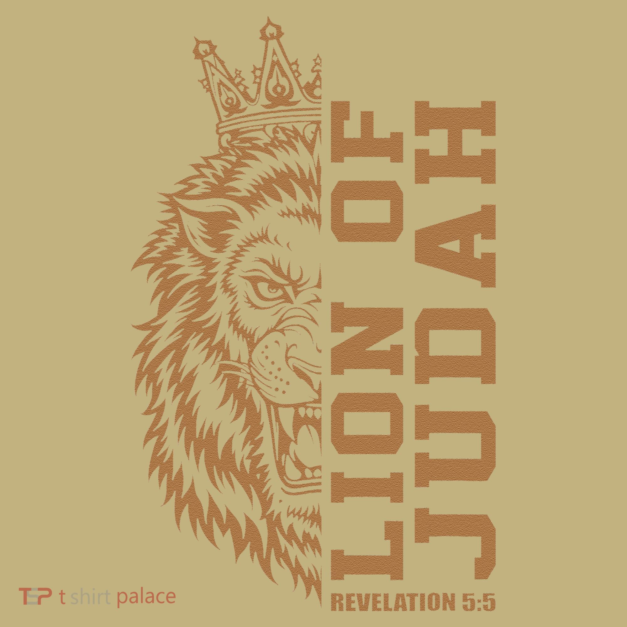 Lion Of Judah Jesus Revelation Bible Verse God Christian T-Shirt