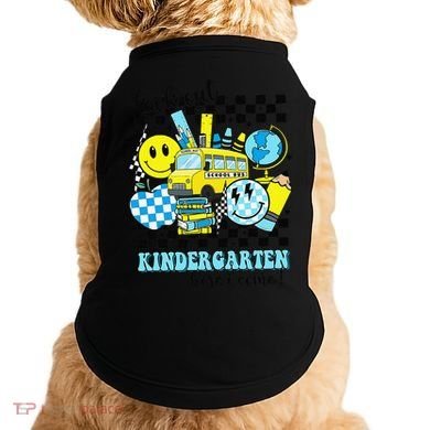 Look Out Kindergarten Here I Come Back To School Gift Doggie Tank