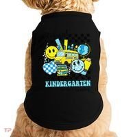 Look Out Kindergarten Here I Come Back To School Gift Doggie Tank thumb 0