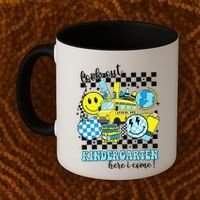 Look Out Kindergarten Here I Come Back To School Gift Coffee Mug thumb 2