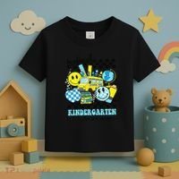 Look Out Kindergarten Here I Come Back To School Gift Toddler T-Shirt thumb 3