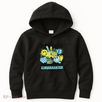 Look Out Kindergarten Here I Come Back To School Gift Kids Hoodie thumb 0