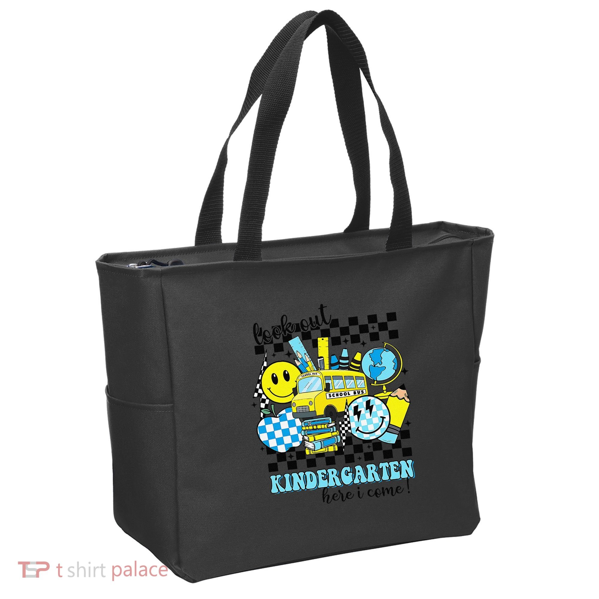 Look Out Kindergarten Here I Come Back To School Gift Tote Bag