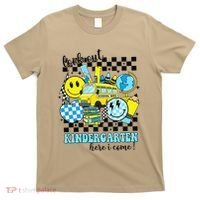 Look Out Kindergarten Here I Come Back To School Gift T-Shirt thumb 0