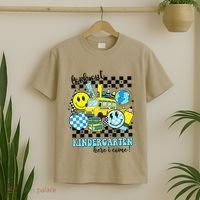 Look Out Kindergarten Here I Come Back To School Gift T-Shirt thumb 2