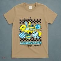 Look Out Kindergarten Here I Come Back To School Gift T-Shirt thumb 5