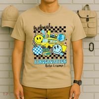 Look Out Kindergarten Here I Come Back To School Gift T-Shirt thumb 6