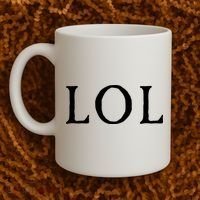 LOL Laugh Out Loud Coffee Mug thumb 2