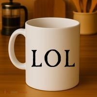 LOL Laugh Out Loud Coffee Mug thumb 4