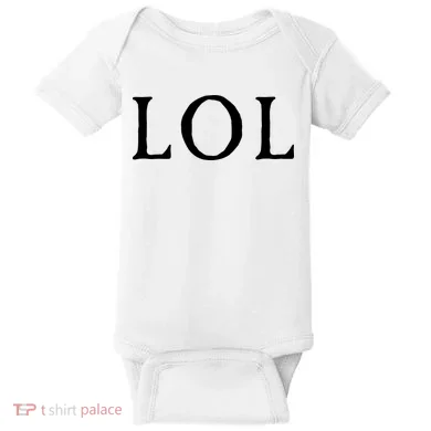 LOL Laugh Out Loud Baby Bodysuit