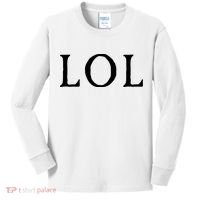 LOL Laugh Out Loud Kids Long Sleeve Shirt thumb 0