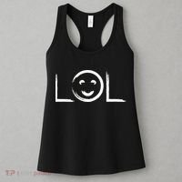 LOL Smiley Face Emoji Women's Tank Top thumb 3