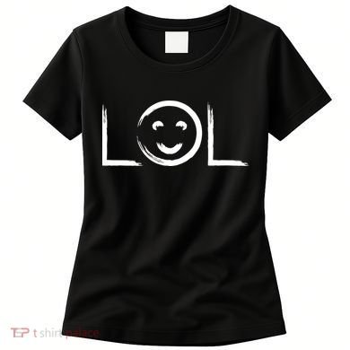 LOL Smiley Face Emoji Women's T-Shirt