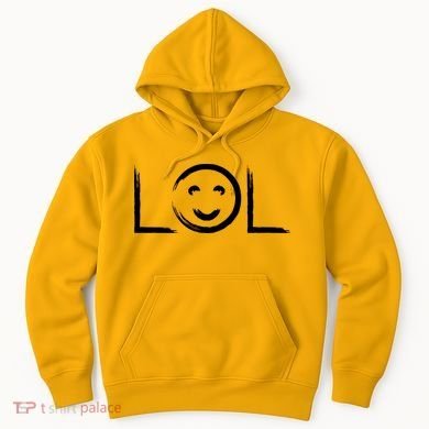 LOL Smiley Face Emoji Hoodie