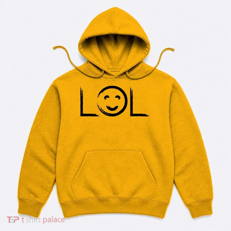 LOL Smiley Face Emoji Hoodie