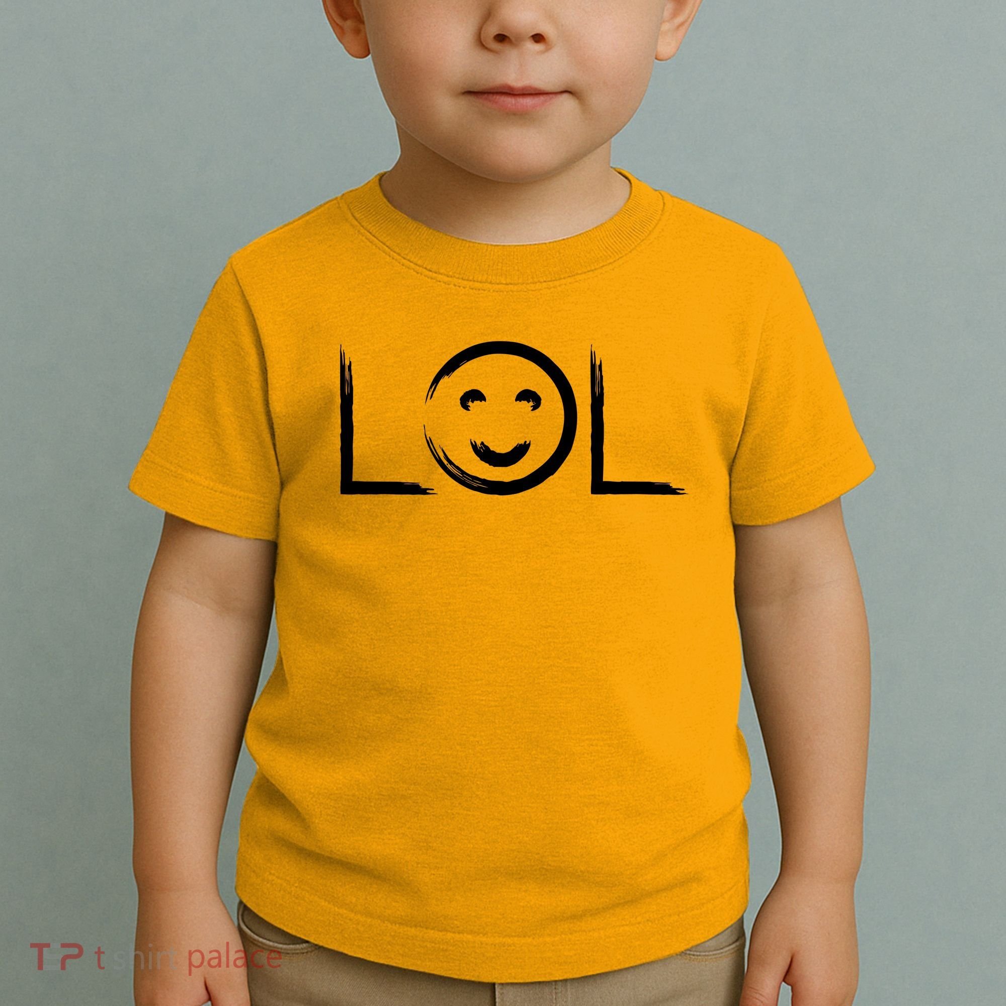 LOL Smiley Face Emoji Toddler T-Shirt