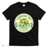 Lemons Or Limoncello You Decide. Optimist Pessimist T-Shirt thumb 0