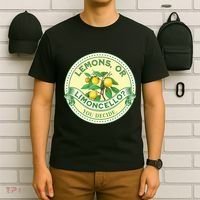 Lemons Or Limoncello You Decide. Optimist Pessimist T-Shirt thumb 6