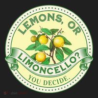 Lemons Or Limoncello You Decide. Optimist Pessimist Beanie thumb 2
