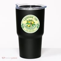 Lemons Or Limoncello You Decide. Optimist Pessimist Tumbler thumb 0